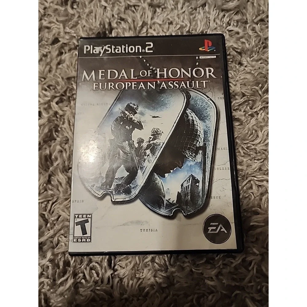 Medal‎ of Honor European Assault PlayStation 2 PS2.